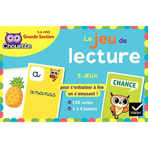 Le jeu de lecture Grande Section. Avec 5 jeux