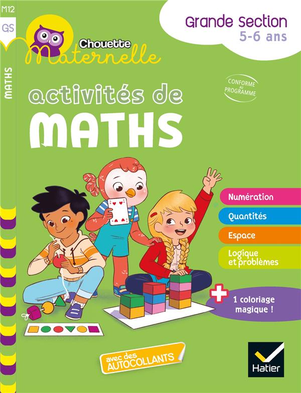 Activités de maths. Grande Section