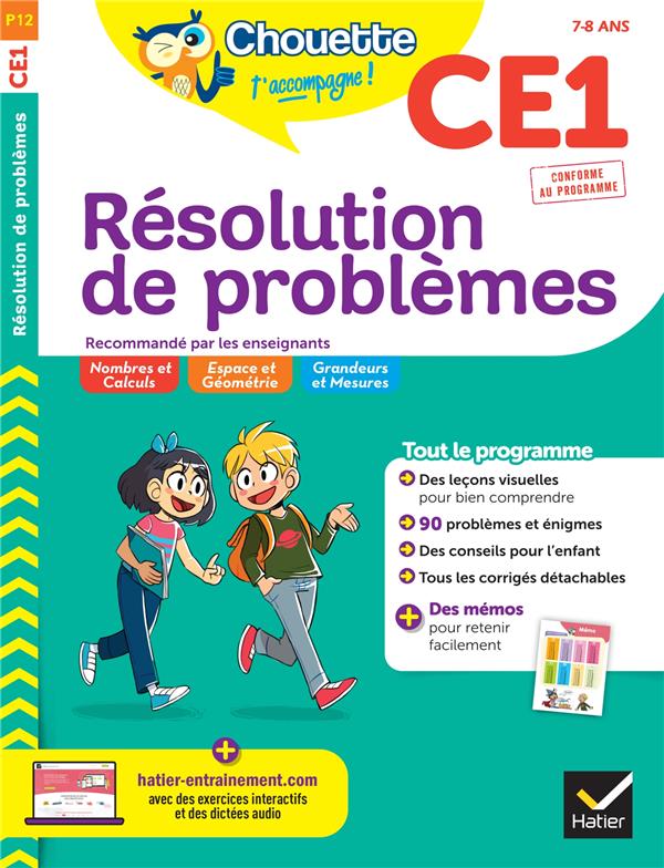 Résolution de problèmes CE1. Edition 2022