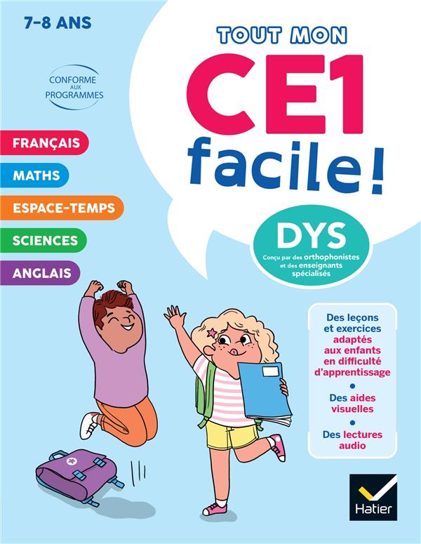 Tout mon CE1 facile ! [ADAPTE AUX DYS