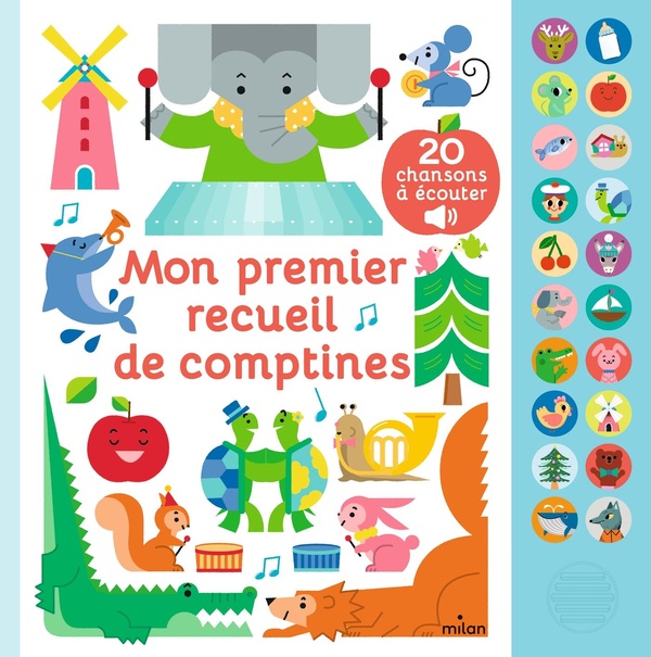 Mon premier recueil de comptines. 20 chansons à écouter