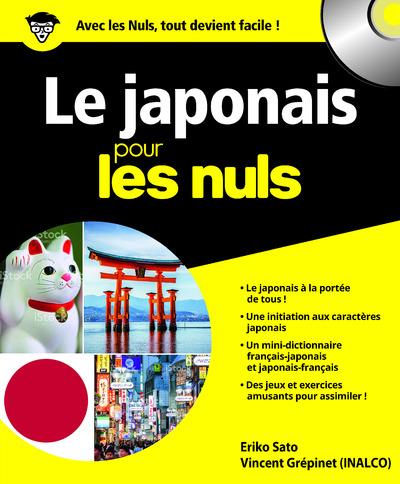 Le japonais pour les nuls. 2e édition. Avec 1 CD audio MP3