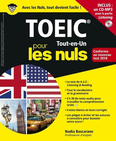 TOEIC tout-en-un pour les nuls. Examen, Edition revue et augmentée, avec 1 CD audio MP3