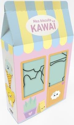 Mes biscuits kawaï. Avec 1 livre + 4 emporte-pièces