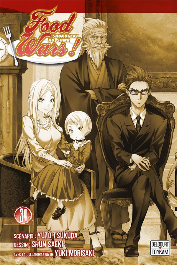 Food Wars ! Tome 34