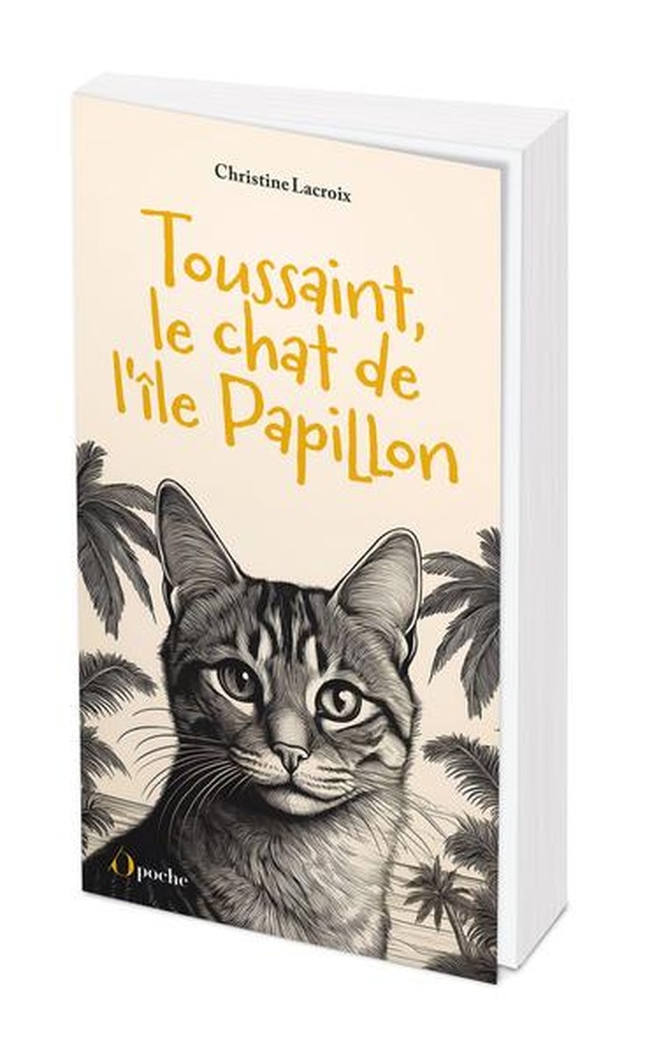 Toussaint, le chat de l'île papillon