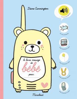 Le livre message de bébé / Livre à enregistrer