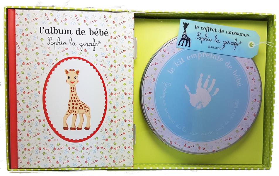 Le coffret de naissance Sophie la girafe