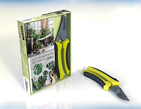 L'art de la taille. Coffret avec un sécateur et un livre sur les techniques de taille