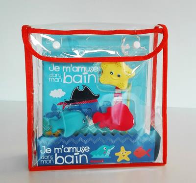 Je m'amuse dans mon bain. Avec 3 jouets pour le bain