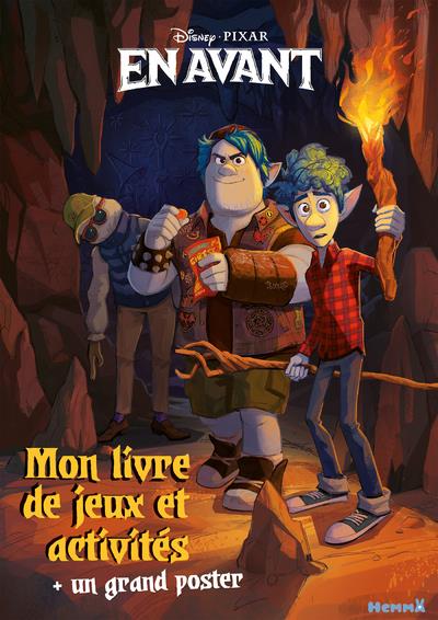 Mon livre de jeux et activités Disney En avant. + un grand poster