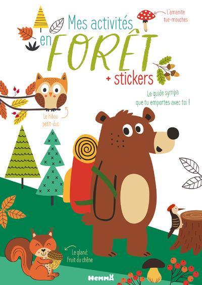 Mes activités en forêt. Avec des stickers