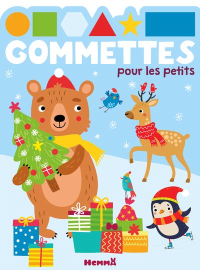 Gommettes pour les petits (Ours Noël)