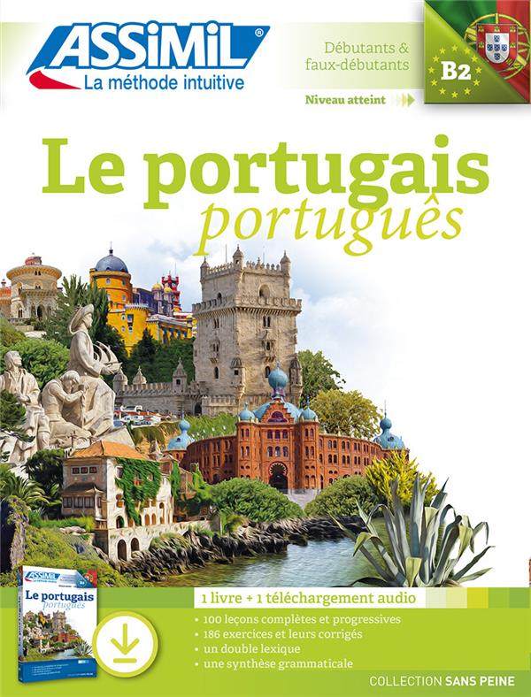 Le portugais B2 Débutants & faux-débutants. Pack avec un livre 1 téléchargement audio mp3