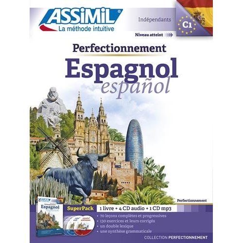 Perfectionnement espagnol. SuperPack, avec 5 CD audio