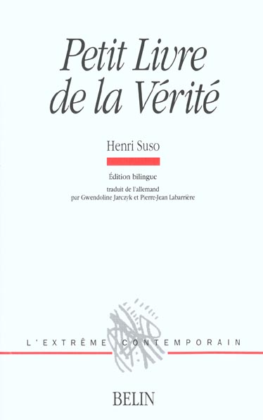 Petit livre de la vérité. Edition bilingue
