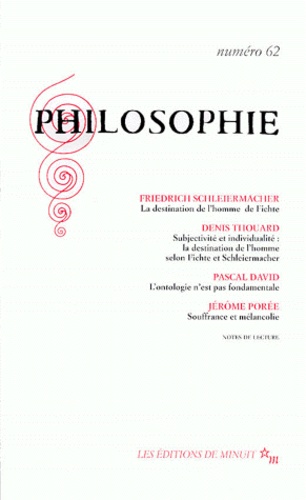PHILOSOPHIE N° 62 JUIN 1999