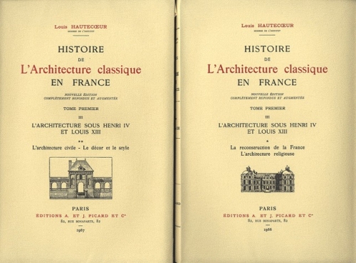 Histoire de l'architecture classique en France. Tome 1-III, L'architecture sous Henri IV et Louis XI