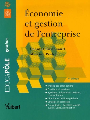 Economie et gestion de l'entreprise. 4e édition