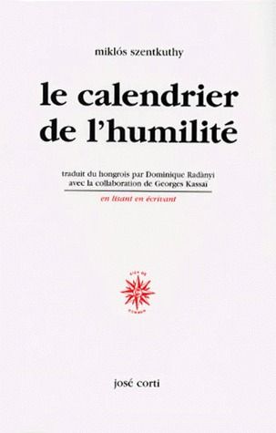 Le calendrier de l'humilité