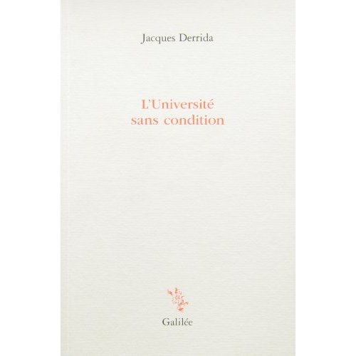 L'Université sans condition