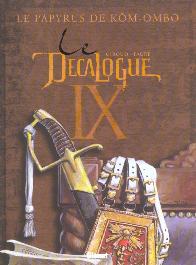 Le Décalogue Tome 9 : Le papyrus de Kôm-Ombo