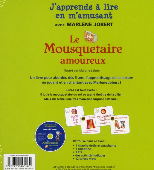Le Mousquetaire amoureux. Avec 1 CD audio
