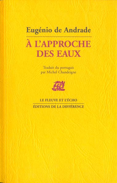 A l'approche des eaux