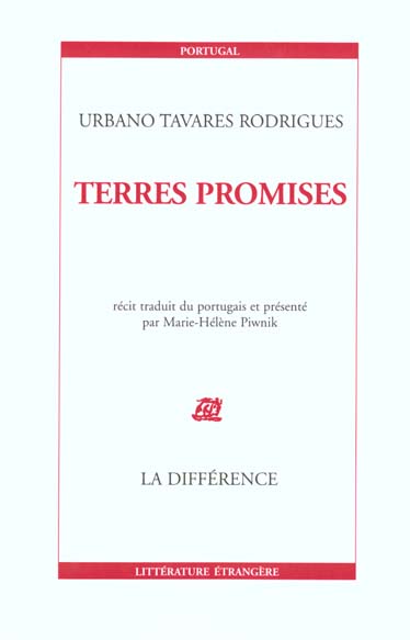 Terres promises. Récit