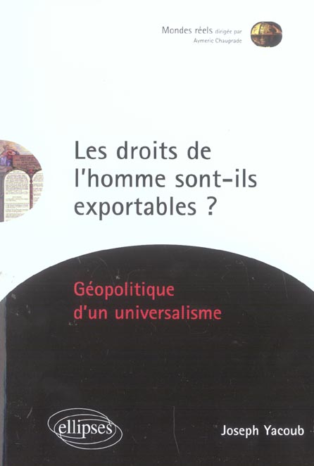 Les droits de l'homme sont-ils exportables ? Géopolitique d'un universalisme