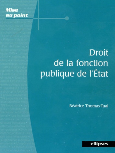 Droit de la fonction publique de l'Etat