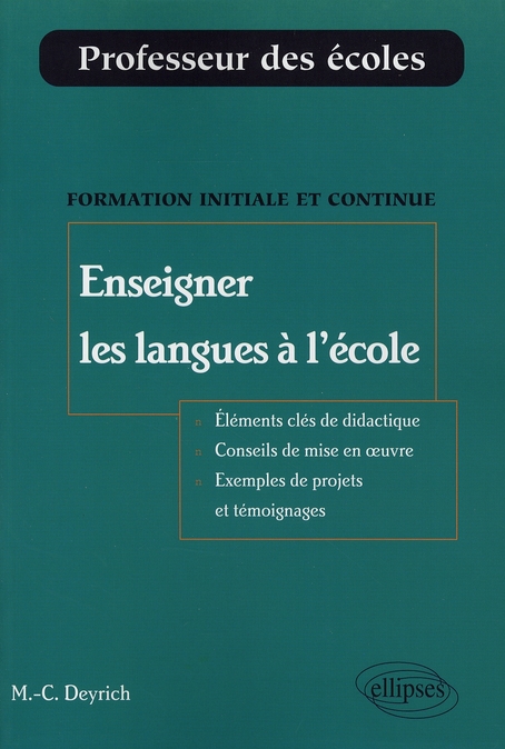 Enseigner les langues à l'école