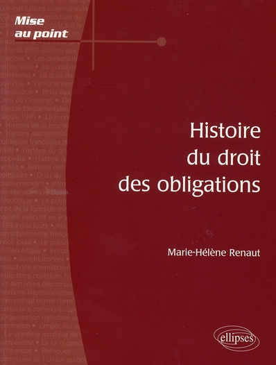 Histoire du droit des obligations