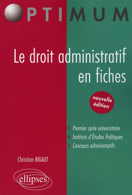 Le droit administratif en fiches