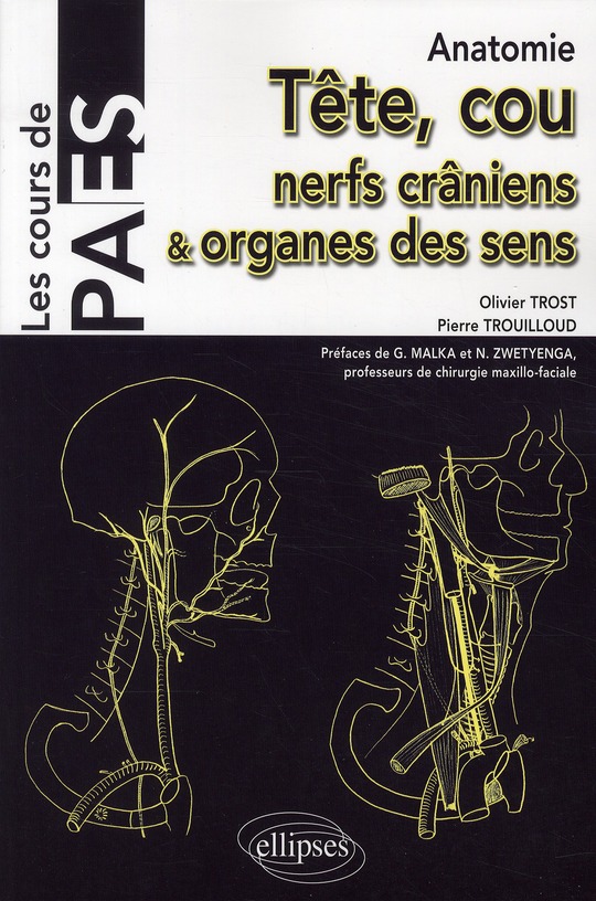 Anatomie tête, cou, nerfs crâniens & organes des sens
