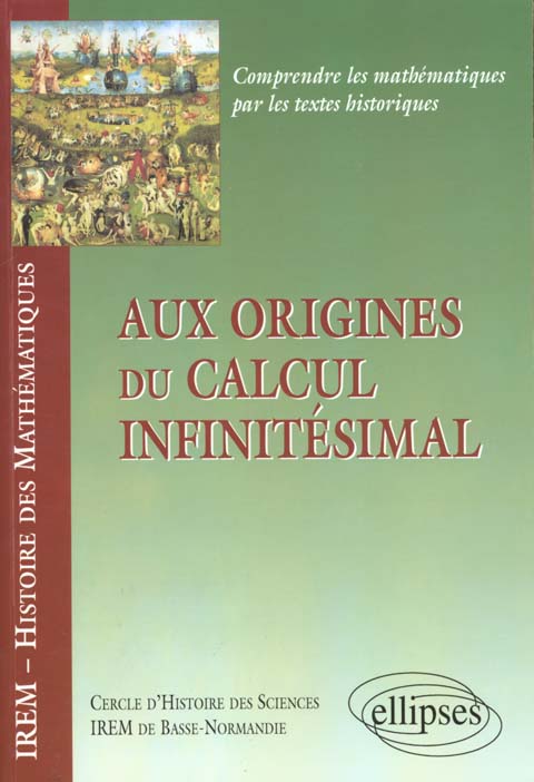 Aux origines du calcul infinitésimal