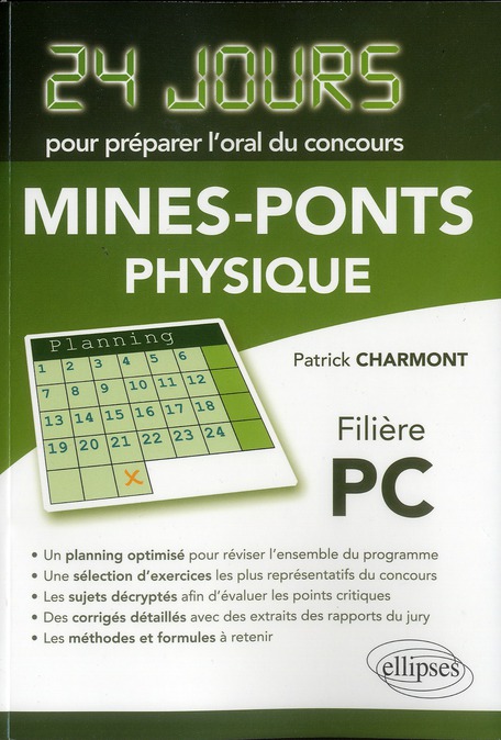 Physique concours Mine-Ponts filière PC