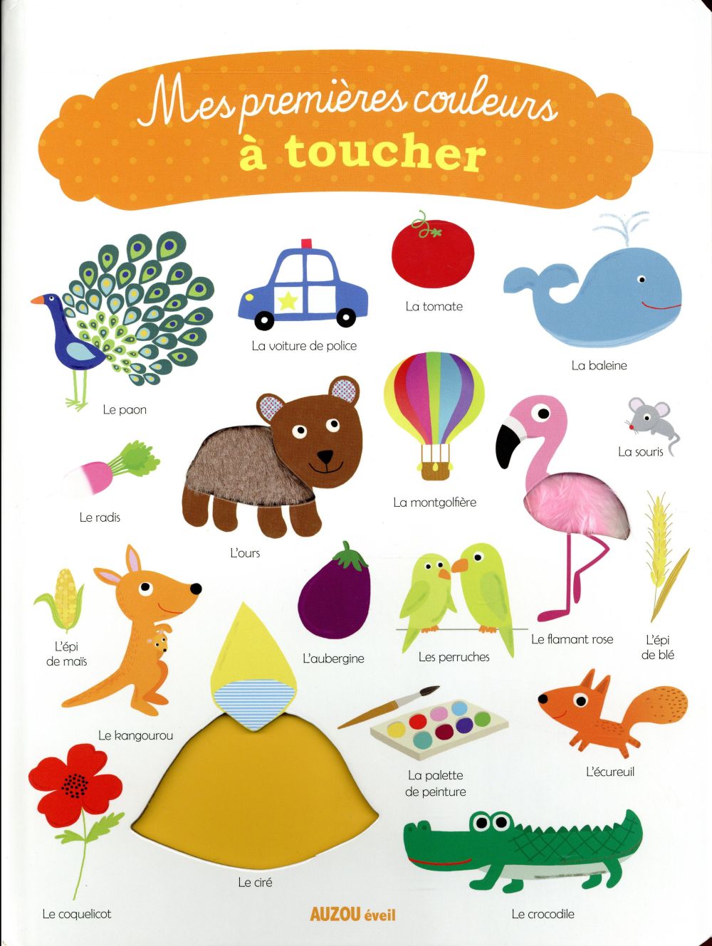 Mes premieres couleurs à toucher