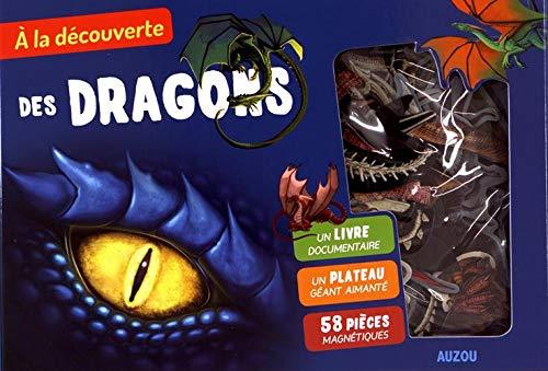 A la découverte des dragons. Un livre documentaire, un plateau géant animé, 58 pièces magnétiques