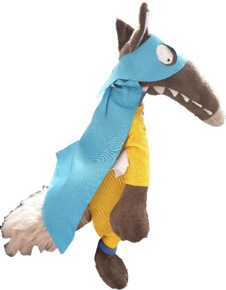 PELUCHE LOUP SUPER-HERO UNICEF