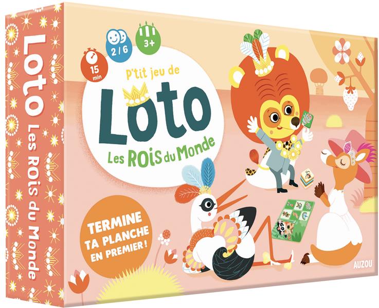 P'TITS JEUX - P'TIT JEU DE LOTO - LES ROIS DU MONDE