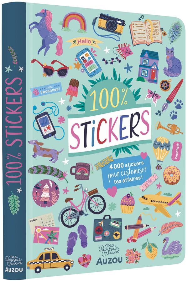 100% stickers. 4000 stickers pour customiser tes affaires !