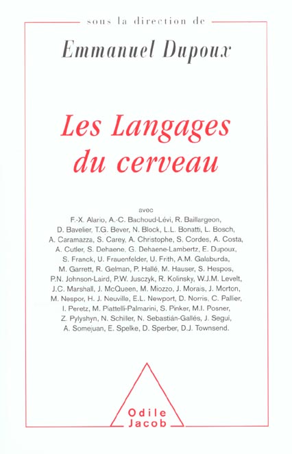 Les langages du cerveau