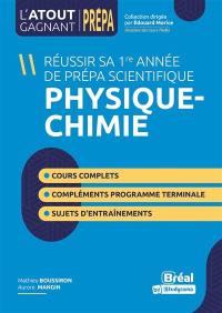 Physique Chimie. Objectif : prépa scientifique