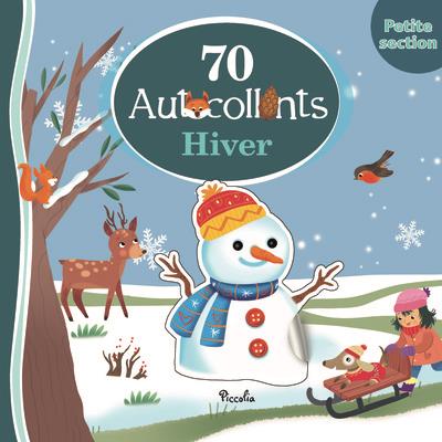 70 autocollants hiver