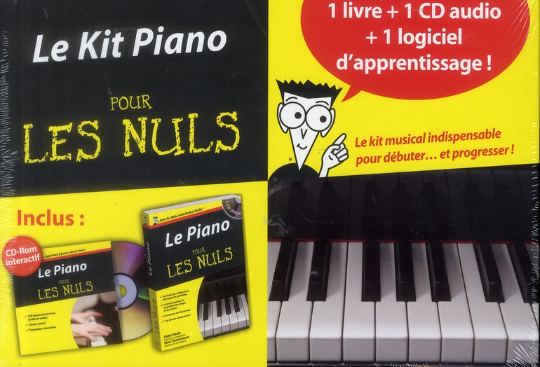 Kit Piano pour les nuls. Avec 1 CD-ROM 1 CD AUDIO