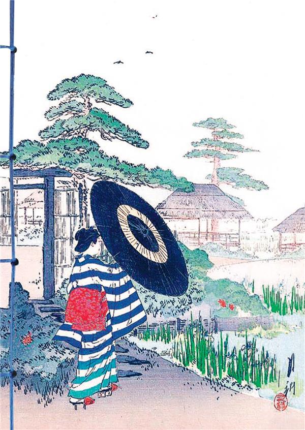 Carnet Les jardins dans l'estampe japonaise
