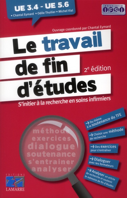 Le travail de fin d'études / S'initier à la recherche en soins infirmiers