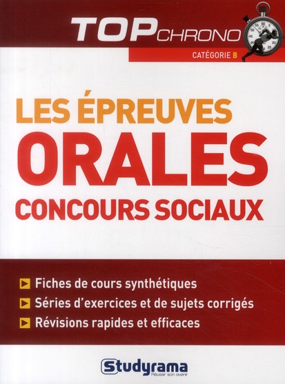 Les épreuves orales aux concours sociaux