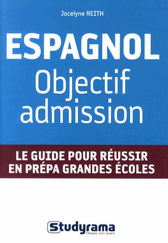 Espagnol : objectif admission